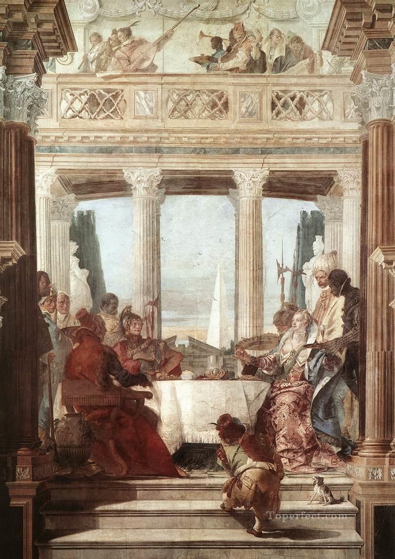 Palazzo Labia The Banquet of Cleopatra Giovanni Battista Tiepolo Oil Paintings